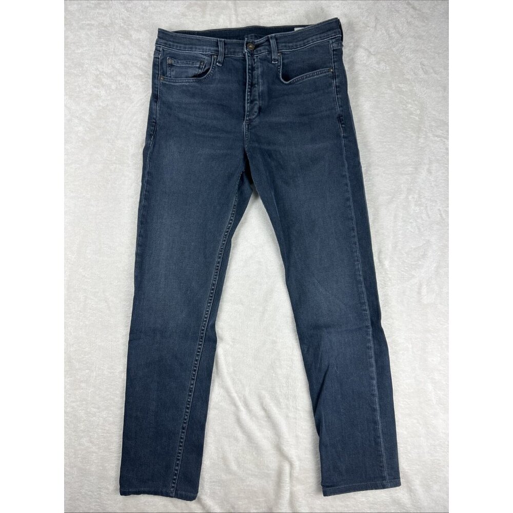 Rag & Bone Fit 2 Slim Jeans Mens Size 33 Dark Blue Denim Straight